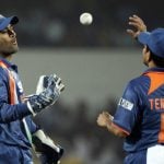 MS Dhoni and Sachin Tendulkar