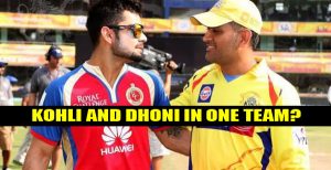 Virat Kohli and MS Dhoni